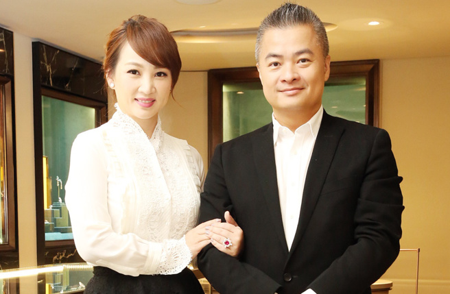 郁方與「斐儷珠寶」總經理陳昱羲結婚多年，家庭生活幸福。(中時資料照片)