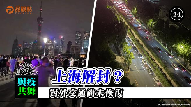 品觀點  ｜  上海部分解封 餐廳仍禁內用 聯外物流管制仍在  ｜  物流