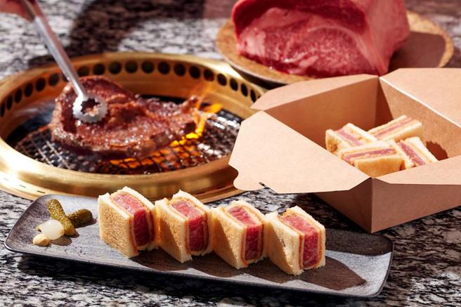 （宅家也能嗑高级烧肉，「和牛47」启动外带外送服务，五款烧肉美味在家就能吃得到。图／乾杯集团提供）