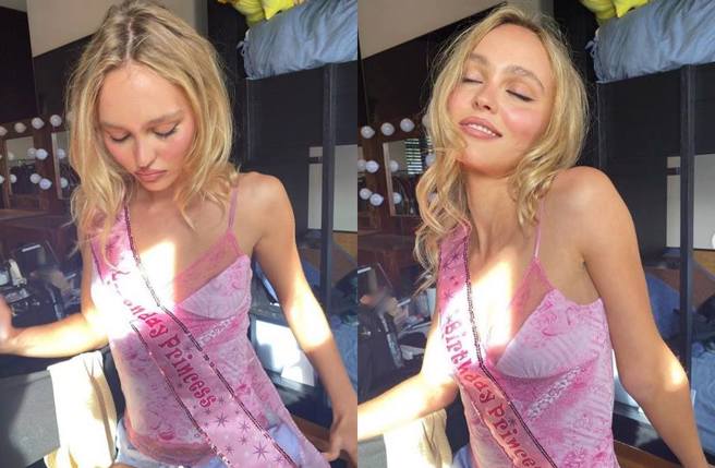 莉莉萝丝罕见更新社群。(图／取自莉莉萝丝IG)