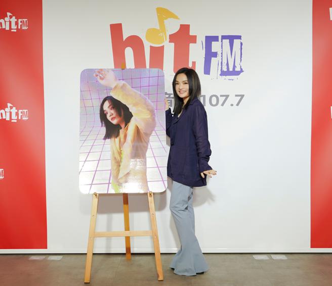 徐佳莹金曲入围3奖私心想夺这大奖 自爆红毯战袍造型。（Hit Fm联播网提供）