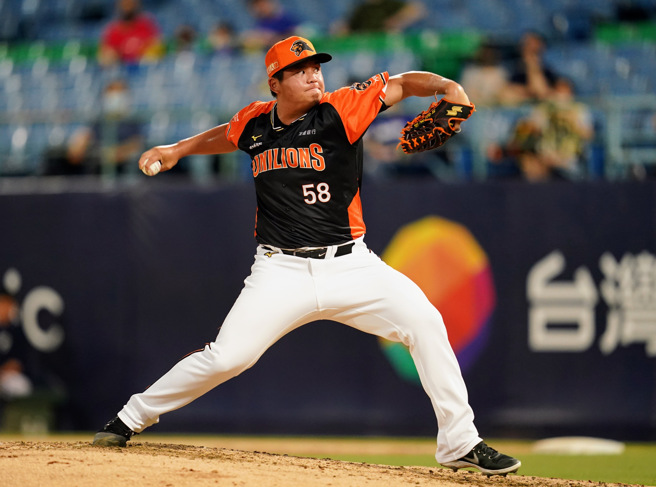 統一獅投手胡智為。（統一獅提供）