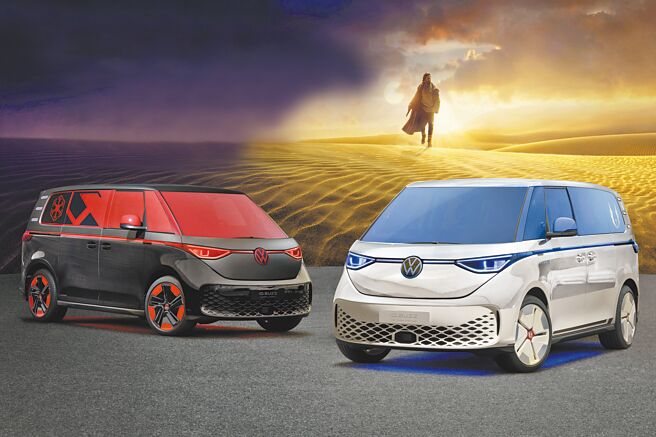 《欧比王肯诺比》于Disney+上架，VW特别于首映会展示两台ID. Buzz致敬之作。（VW提供）