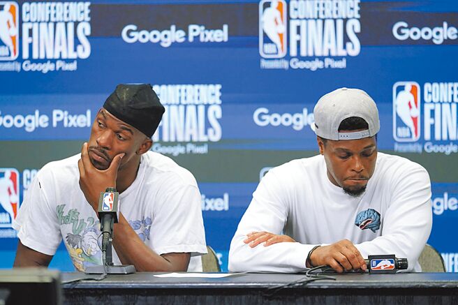 NBA聯盟官方公布東區冠軍賽G7最後兩分鐘裁判報告，出現2次誤判都對熱火有利。（美聯社）