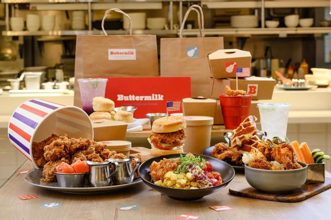 （意舍酒店限時外帶外送優惠 ，Buttermilk阿嬤炸雞外帶67折
意舍酒店自6/3日起推出人氣「阿嬤炸雞」外帶組合，消費者自取可享67折優惠。圖／意舍酒店提供）