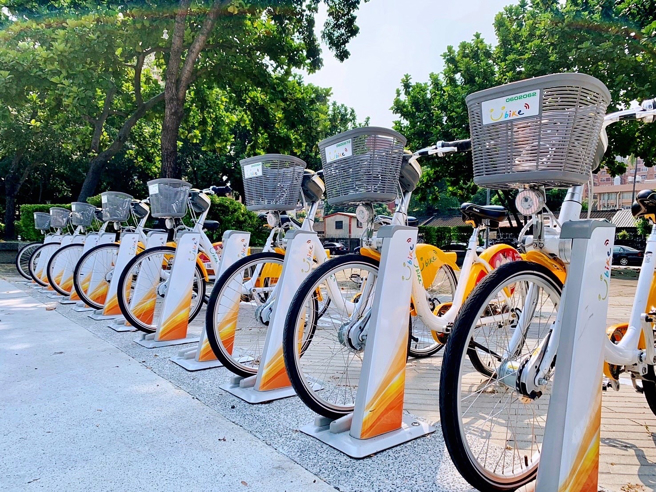 同時積極建設YouBike2.0站點，目前總站數達到1082站(圖／台中市政府提供）