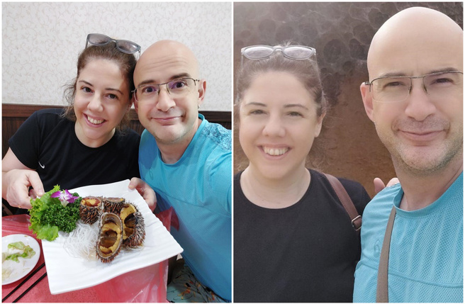 吳鳳帶妹妹探訪台灣各大美景及享遍各地美食。(吳鳳 Rifat臉書)