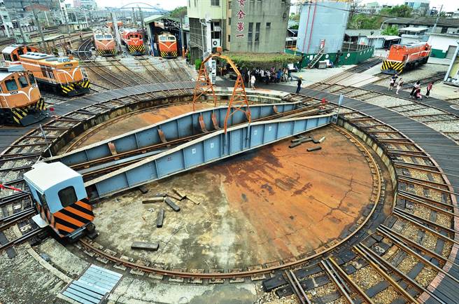 彰化扇形车库是臺湾唯一仅存，兴建1922年，文化部审核通过，从县定古蹟升格国定古蹟。（彰化县政府提供／吴敏菁彰化传真）