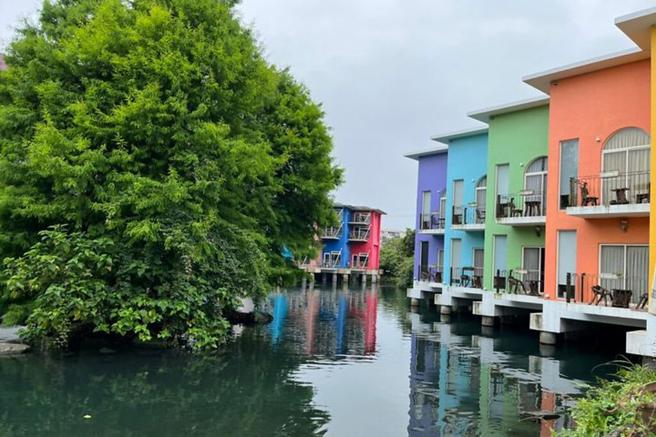 水岸森林休閒农场。　记者-王政介／摄