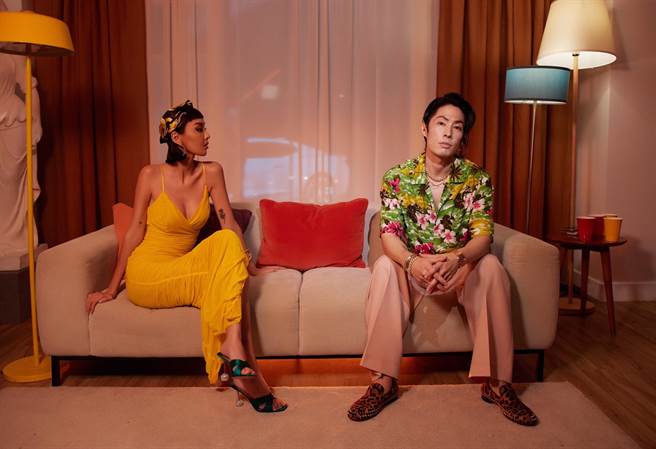 吳建豪〈It’s On〉MV找來國際潮模李函擔任女主角。（環球音樂提供）