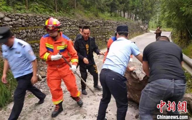 四川雅安市寶興縣1日傍晚發生地震。(資料照片/中新社)