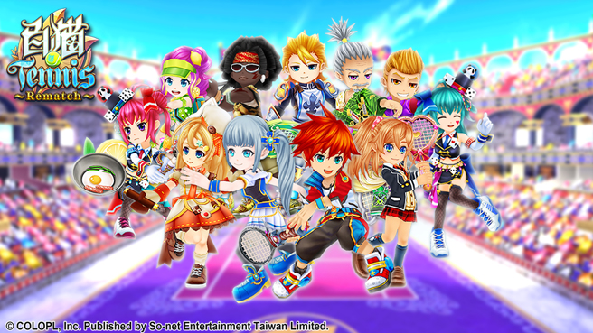 《白猫Tennis ～Rematch～》角色阵容公开