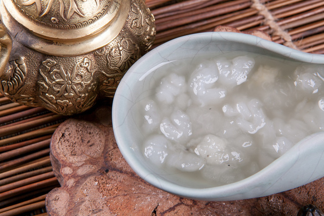 营养师高敏敏指出，雪蛤其实是蛙科怀卵成熟期的输卵管。(示意图/达志影像)