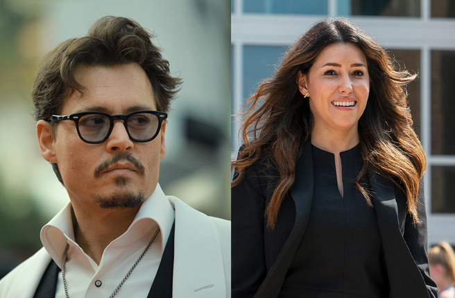 卡蜜儿在强尼戴普的官司中表现精彩，意外收穫许多关注。（图／美联社、shutterstock）