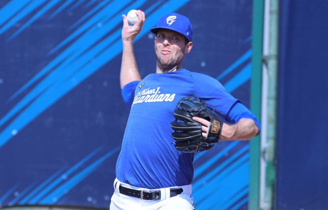 富邦悍将洋投罗力4日将迎来本季初先发，1日进牛棚练投。（资料照，富邦悍将提供）