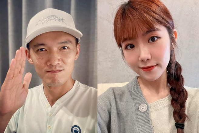 台南Josh(左)与Amber(右)于去年7月登记结婚，怎料不到1年已经离婚。（图／取自两人IG）