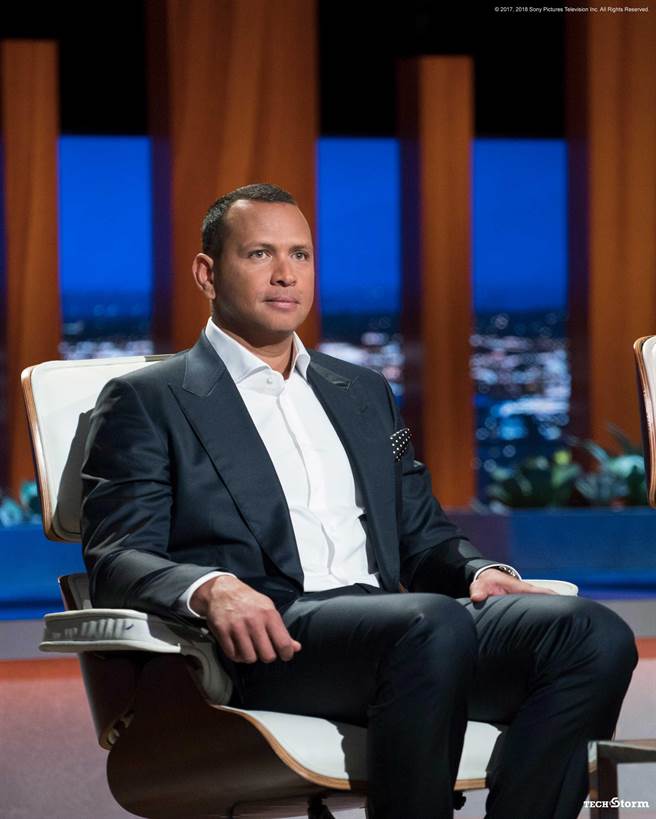 A-Rod担任实境综艺《创智赢家》客座评审。（TechStorm提供）