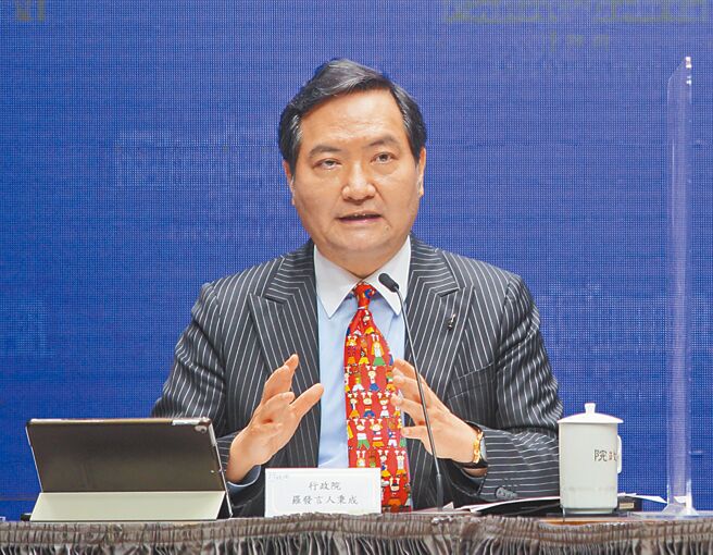 行政院发言人罗秉成。（本报资料照片）
