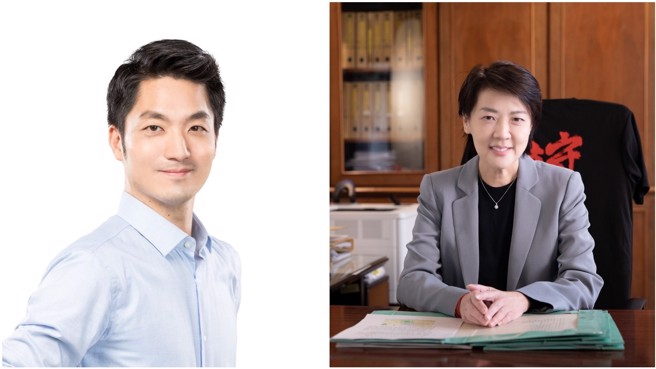 「绿营铁票仓」恐崩盘，蒋万安、黄珊珊都对「这区」出手了。（图／蒋万安、黄珊珊脸书）