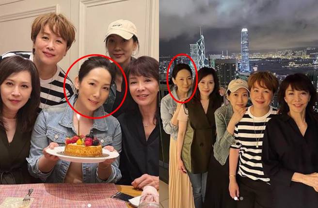 吴美珩和郑裕玲、顾纪筠、刘晓彤及丘凯敏聚会。(图／取自郑裕玲IG)