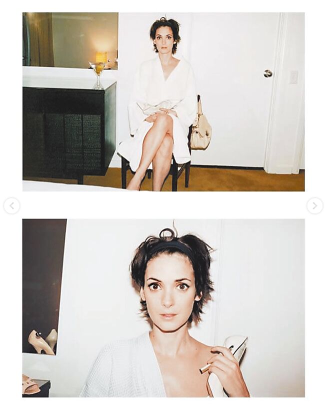 薇诺娜瑞德曾为Marc Jacobs主演2003春夏广告。（摘自IG）