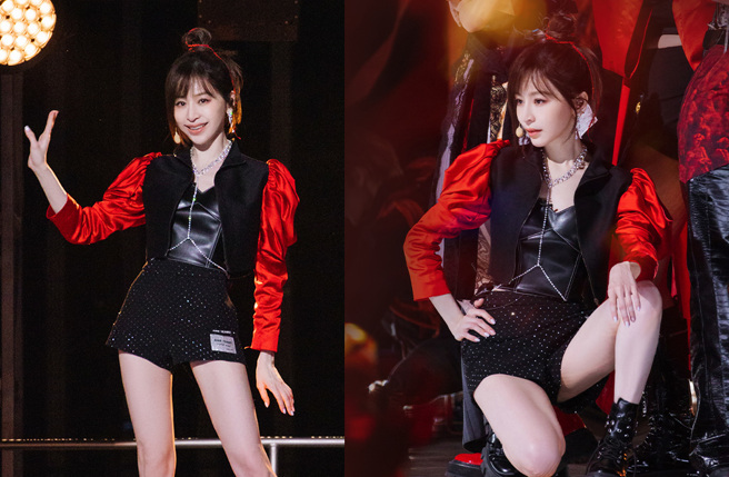 王心凌曝超累內幕，透露有一天練了整整8小時。（圖／微博）