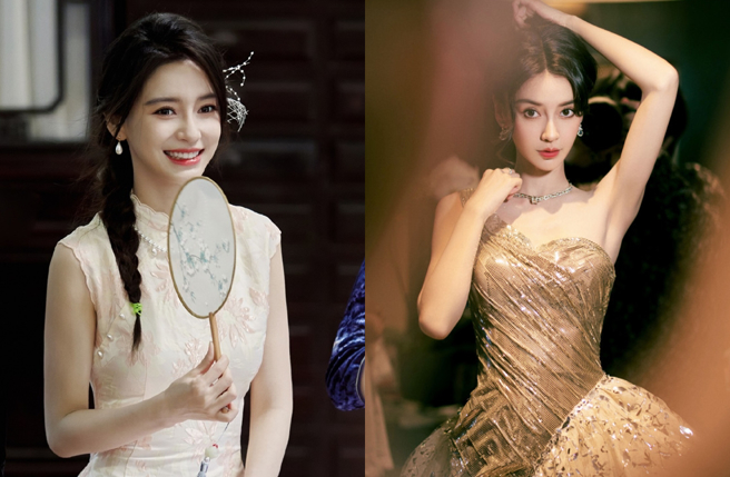 Angelababy今年初宣布离婚。（图／翻摄自杨颖工作室微博）