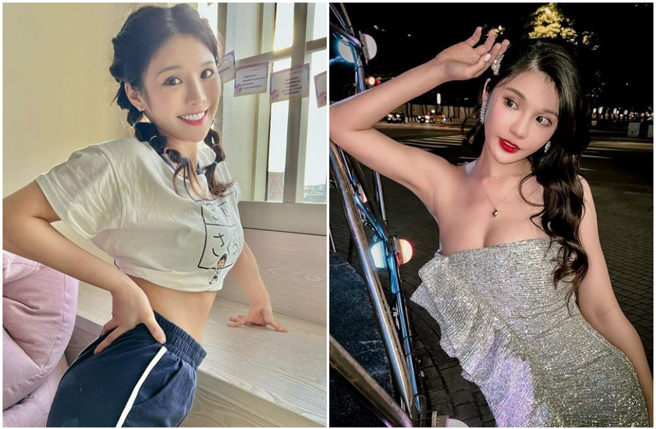 琳妲是中華職棒樂天桃猿啦啦隊「Rakuten Girls」成員。(linda831212 IG)