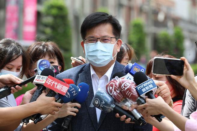 林佳龙说，若陈时中未来参选也将全力辅选。（读者提供／张妍溱台中传真）