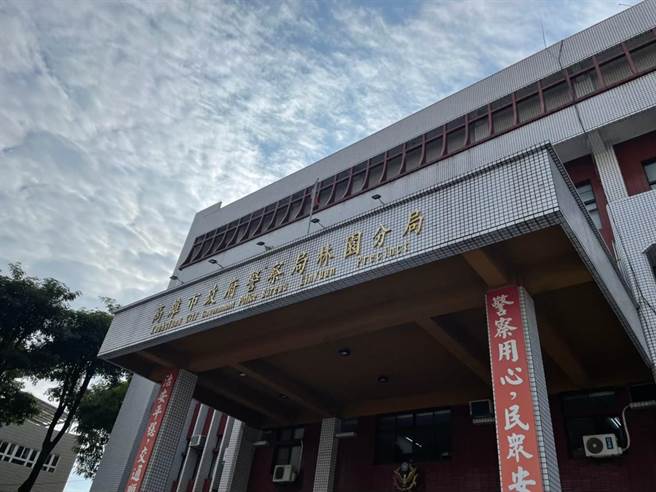 林园分局辖区出现袭胸狼，警方将人逮捕。（洪靖宜摄）