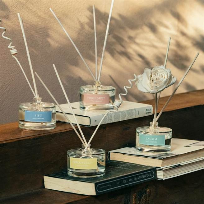 【情境照】Vana Candles 永恒记忆扩香系列。（Vana Candles提供）