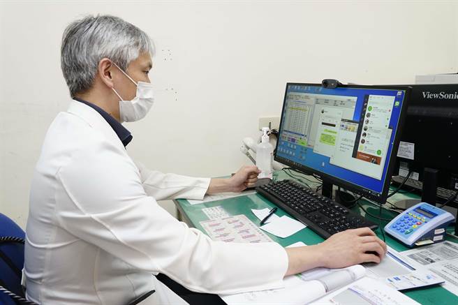 北市议员戴锡钦质疑视讯门诊有医生没病患，图为示意图。（北市府提供／杨亚璇台北传真）