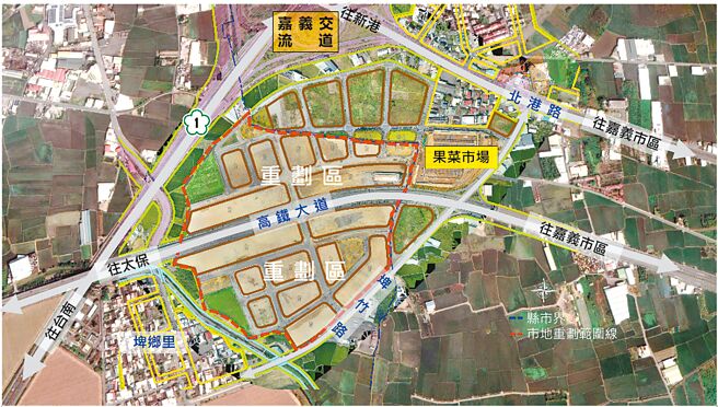 嘉义县货转中心完工，有助嘉义成为农工大县。（嘉义县政府地政处提供）