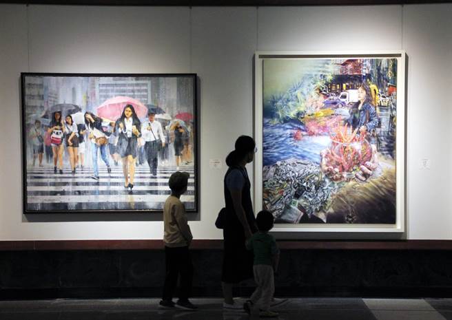 全国百号油画大展-公开徵件竞选-比赛奖金第一名25万-第二名20万-第三名15万。(港区艺术中心提供)