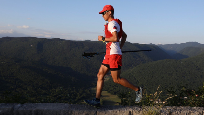 极地超马好手陈彦博暌违2年半再度出赛，挑战斯洛维尼亚250km世界超马锦标赛。（全球超马工作室提供）