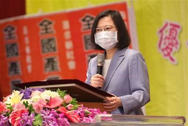   蔡英文總統今天下午出席「全國產業總工會第七屆會員代表大會」(總統府提供)