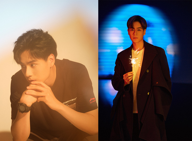 大陆演员胡一天演出《致我们单纯的小美好》爆红，靠英俊外型收穫2千多万粉丝追捧。（图／微博）