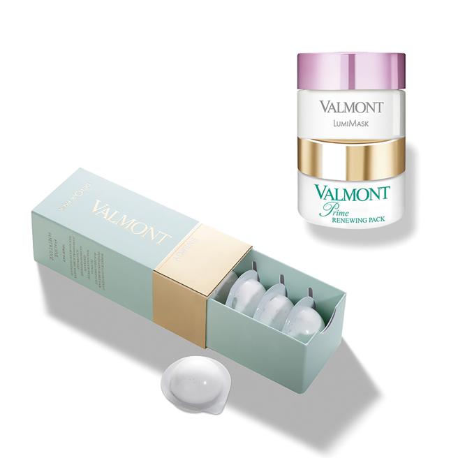 远东SOGO復兴馆、敦化馆VALMONT幸福疗癒面膜组，价值9850元，优惠价7200元，各限20组。（SOGO提供）