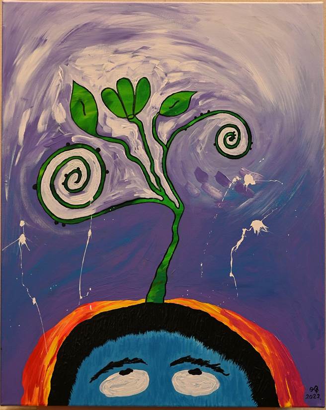 艺术家林正明《傻瓜树系列》作品。(林正明提供)