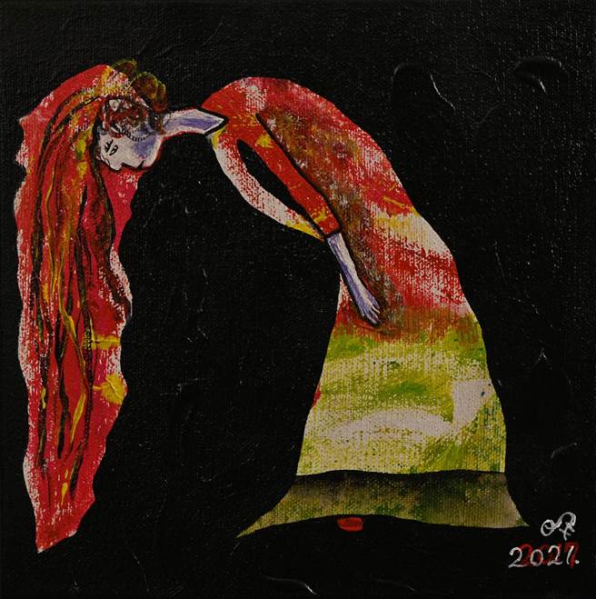 艺术家林正明《世间查某人系列》作品。(林正明提供)