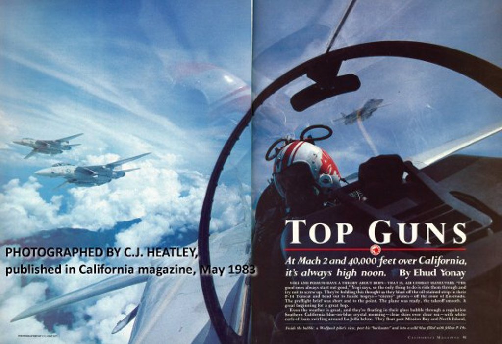 1983年，加州杂志的《捍卫战士们》专题报导，成为日后的电影灵感。(图/twitter)(photo:ChinaTimes)