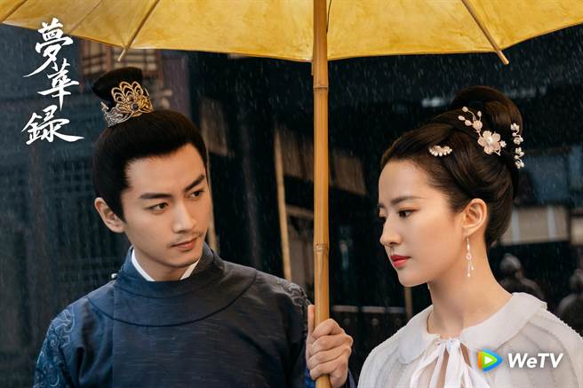 刘亦菲、陈晓被封古装偶像剧的「神仙CP」。（We TV提供）