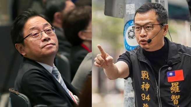 行政院前院長張善政（左）、國民黨台北市前議員羅智強（右）。（圖／本報系資料照）