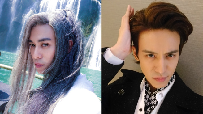 陈楚河近日拍到与一名女子出双入对进出饭店。（图／微博）