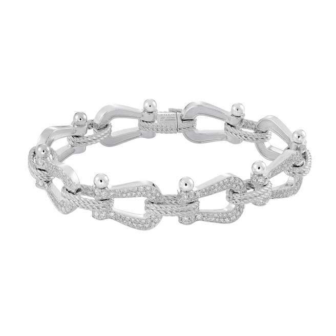 FRED的Force 10白金钻石手炼，130万9900元。（FRED提供）