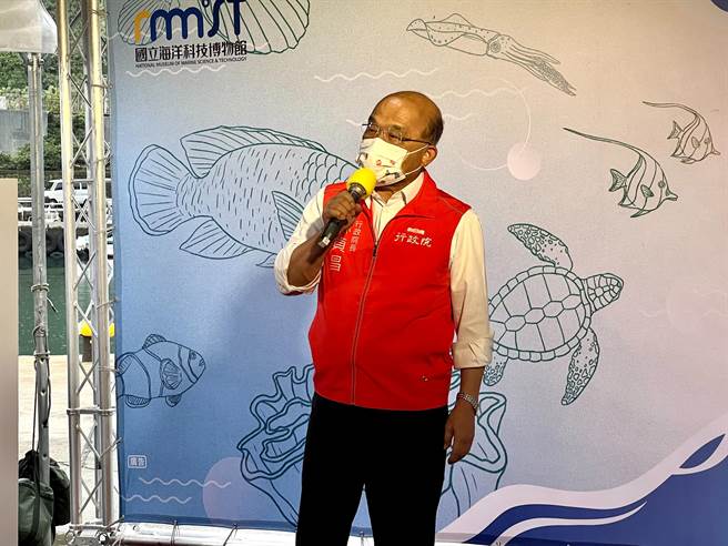 行政院長蘇貞昌表示，沒做行政院長後，將效仿冒險家堀江謙一，學習駕駛帆船，繞行台灣一圈。（陳彩玲攝）