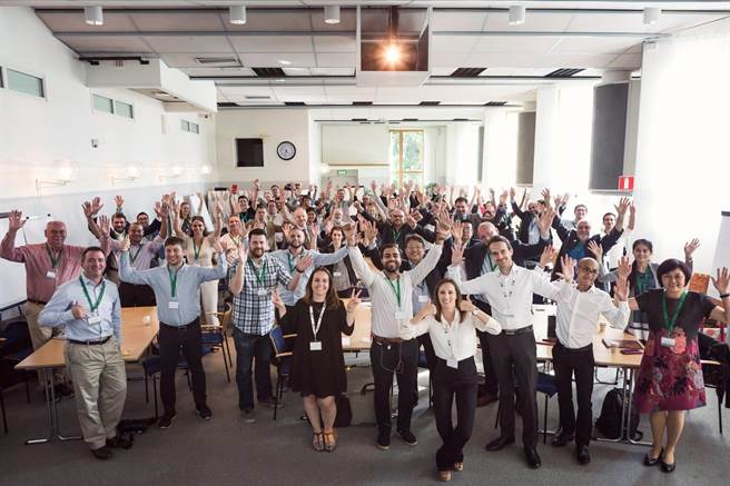 朝陽科大為歐盟補助2022年「創業家全球交換計畫 （EYE Global）」台灣唯一聯絡窗口，協助媒合100位歐洲新創企業家到亞洲交流。（朝陽科大提供／張妍溱台中傳真）