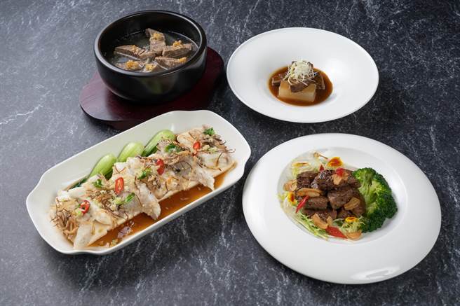 义大皇家酒店皇楼中餐厅新推美馔。（义大皇家酒店提供） 