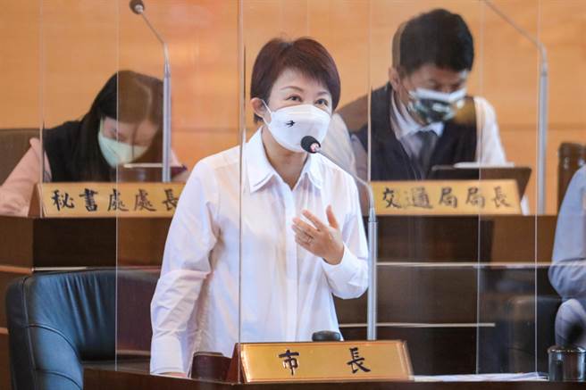 台中市长卢秀燕表示，市府对于成立推动小组乐观其成。(林欣仪摄)