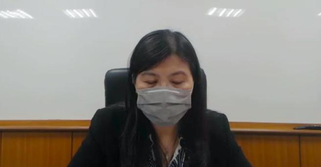 （金管会证期局副局长蔡丽玲。图／视讯截图）
